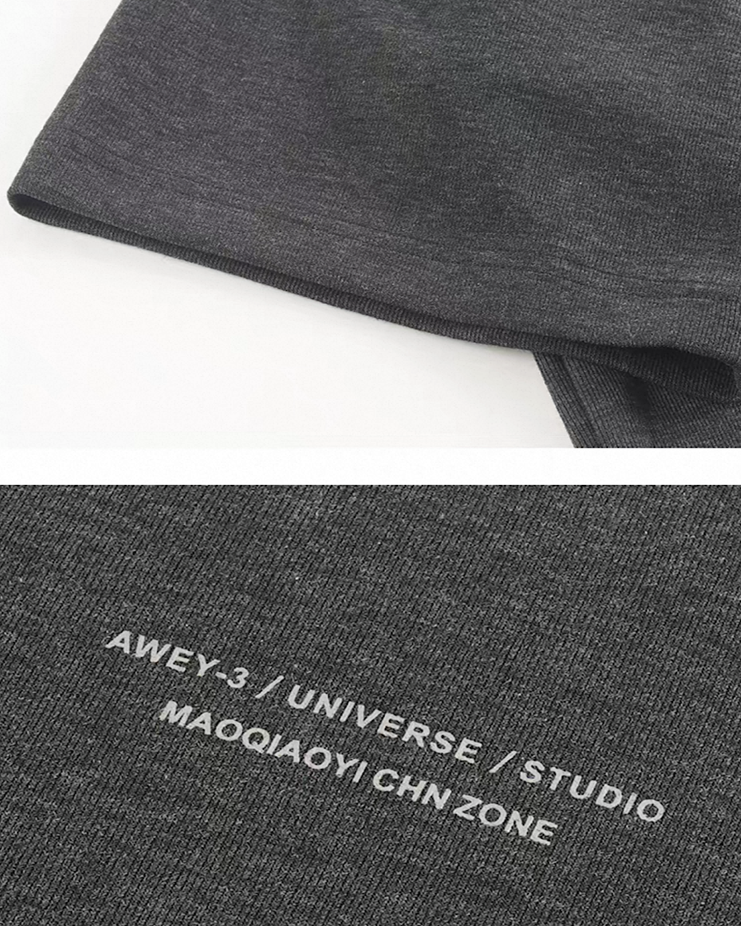 モックネックロゴTシャツ SL920