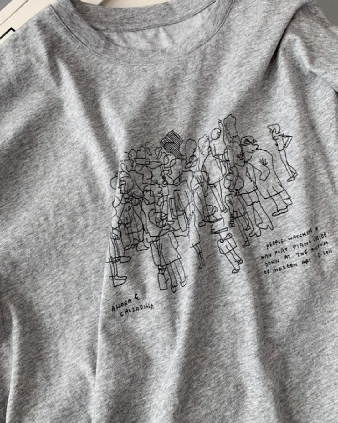 イラストプリントロングTシャツ SL703