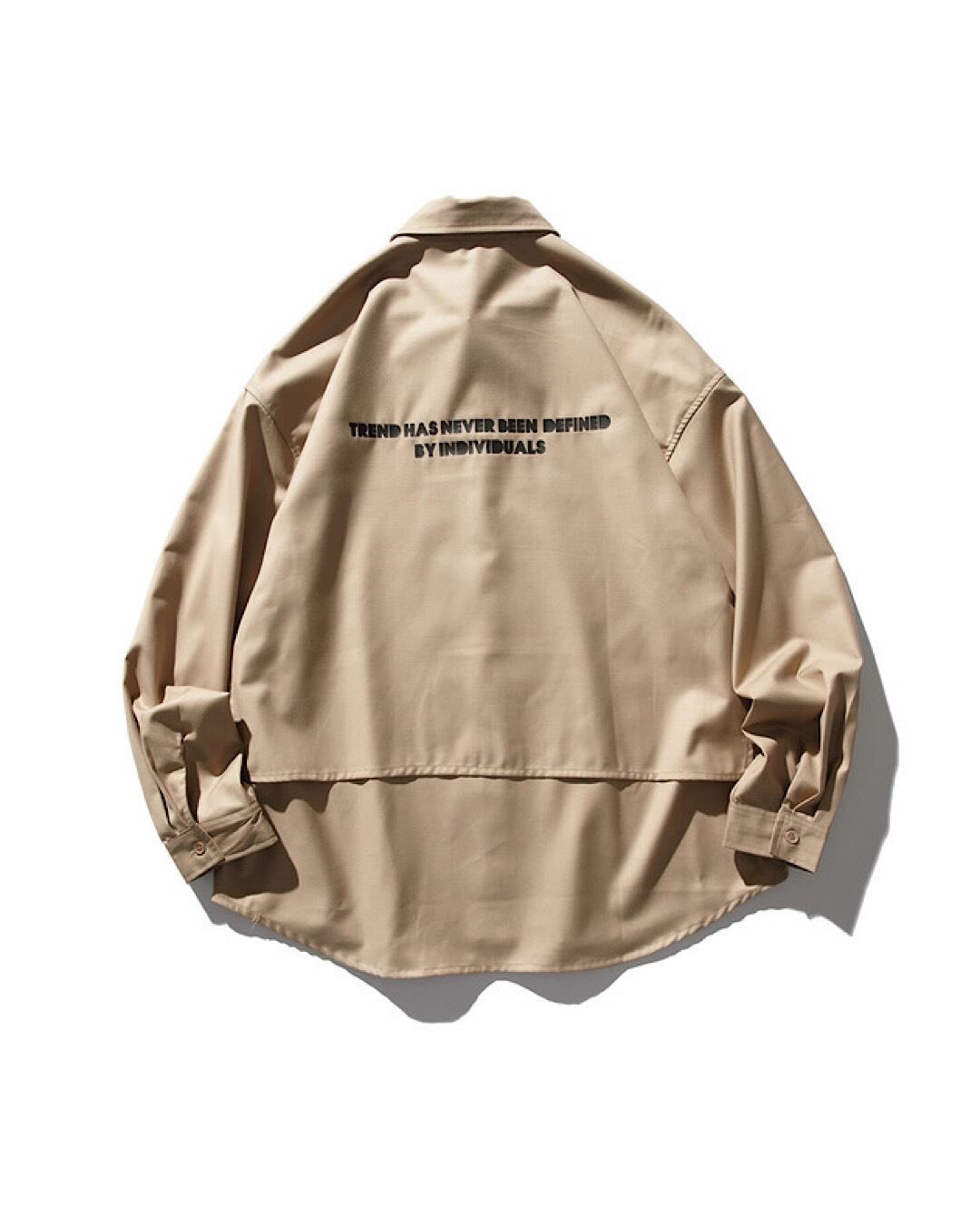 バックプリントオーバーサイズシャツ SL001
