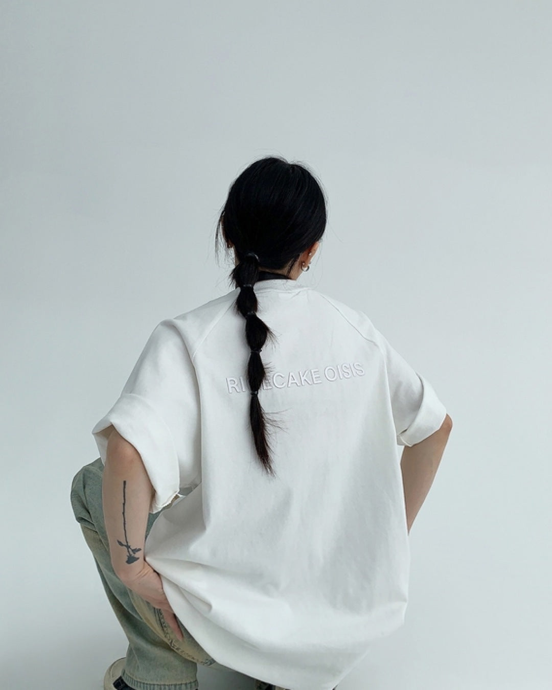 エンボスロゴパッチTシャツ SL562