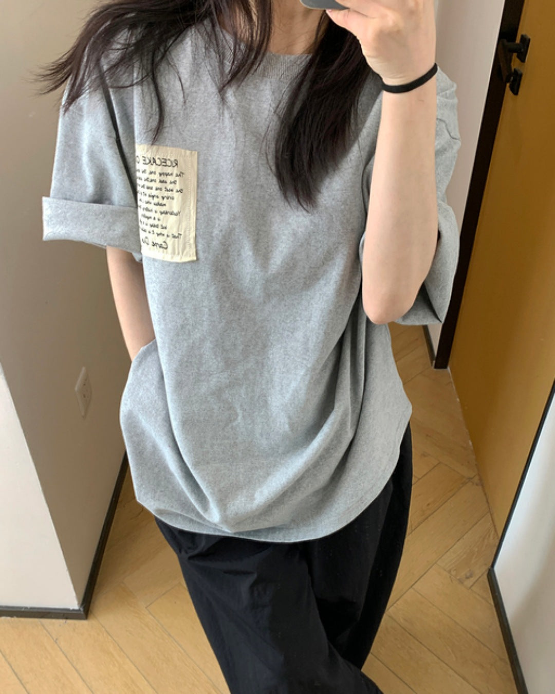 タグレタープリントTシャツ SL566