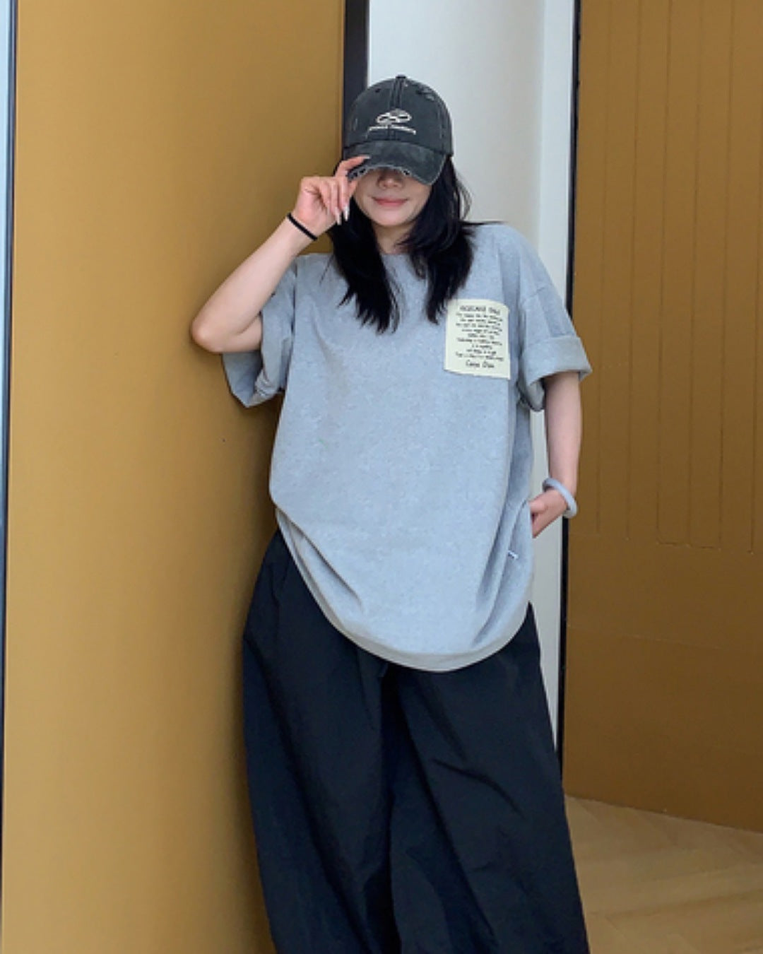 タグレタープリントTシャツ SL566