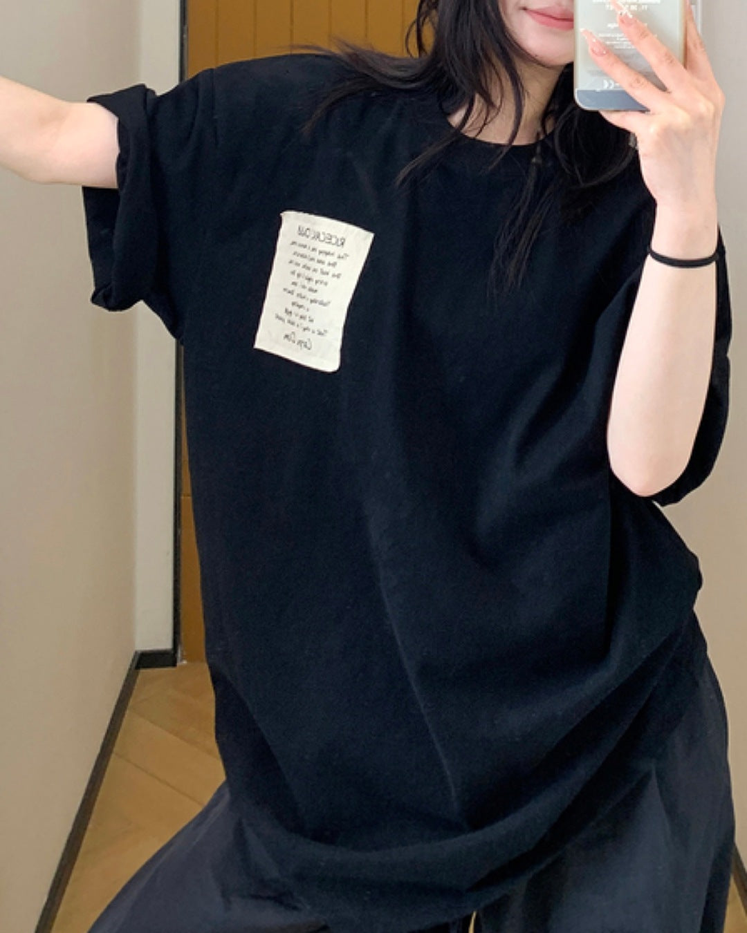 タグレタープリントTシャツ SL566