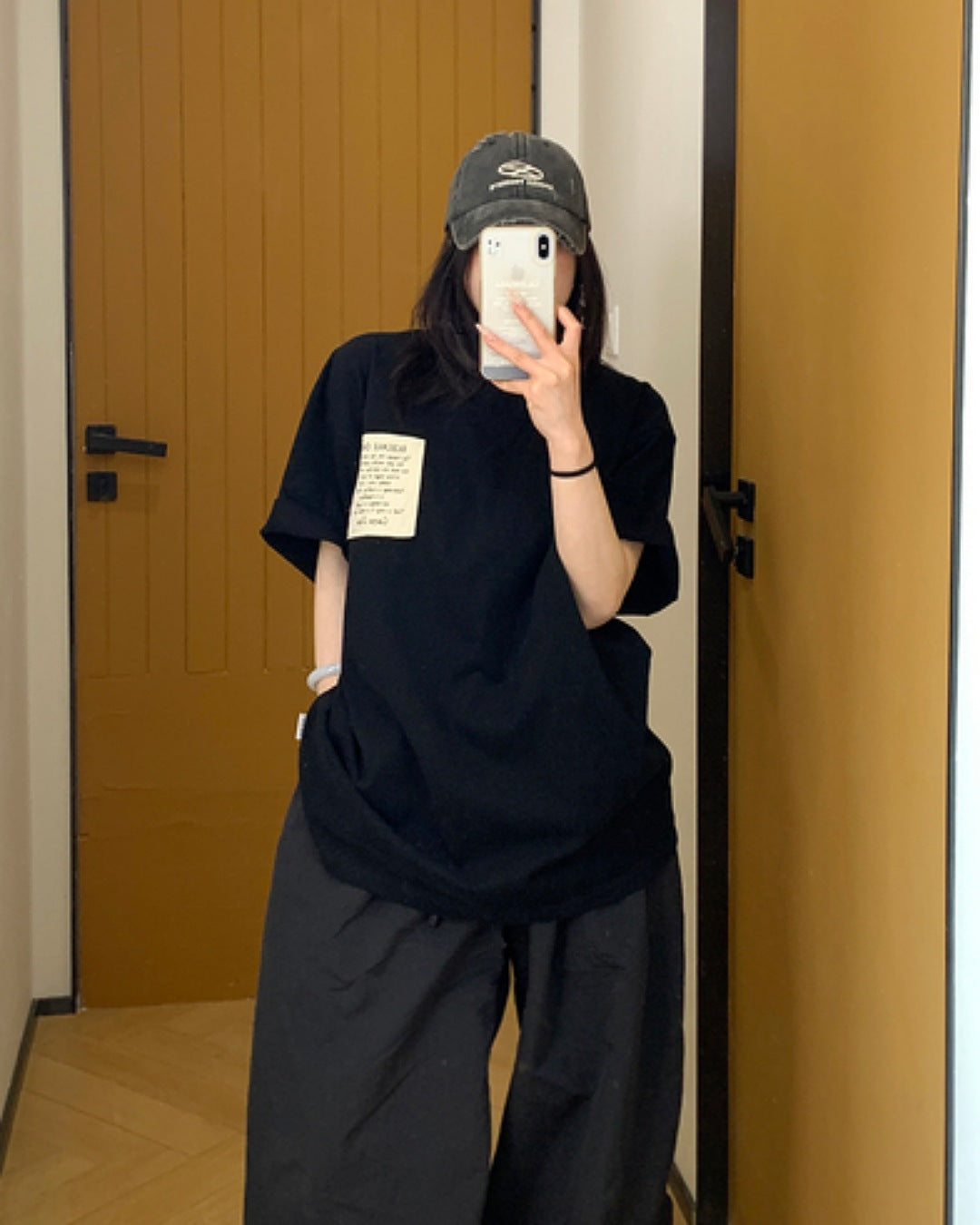 タグレタープリントTシャツ SL566
