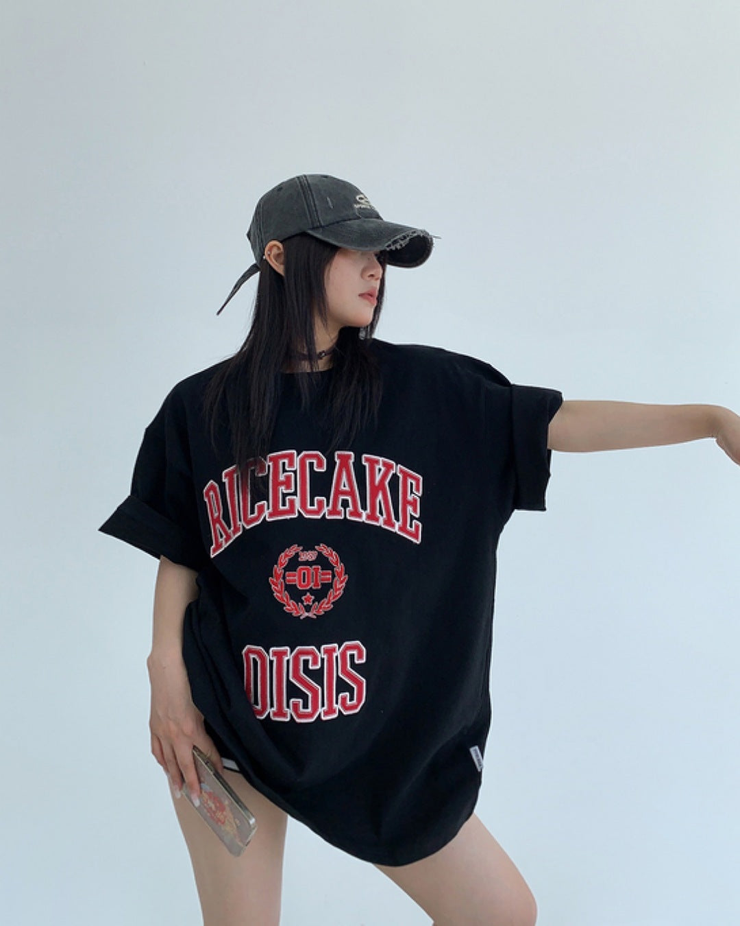 パッチワークロゴTシャツ SL589