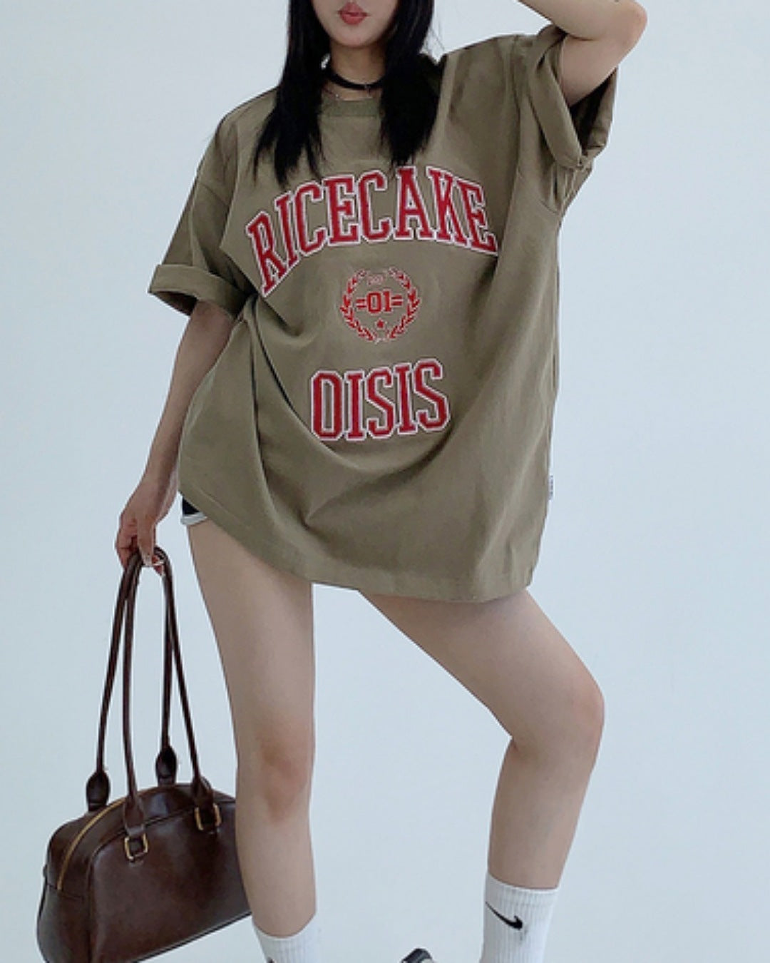 パッチワークロゴTシャツ SL589