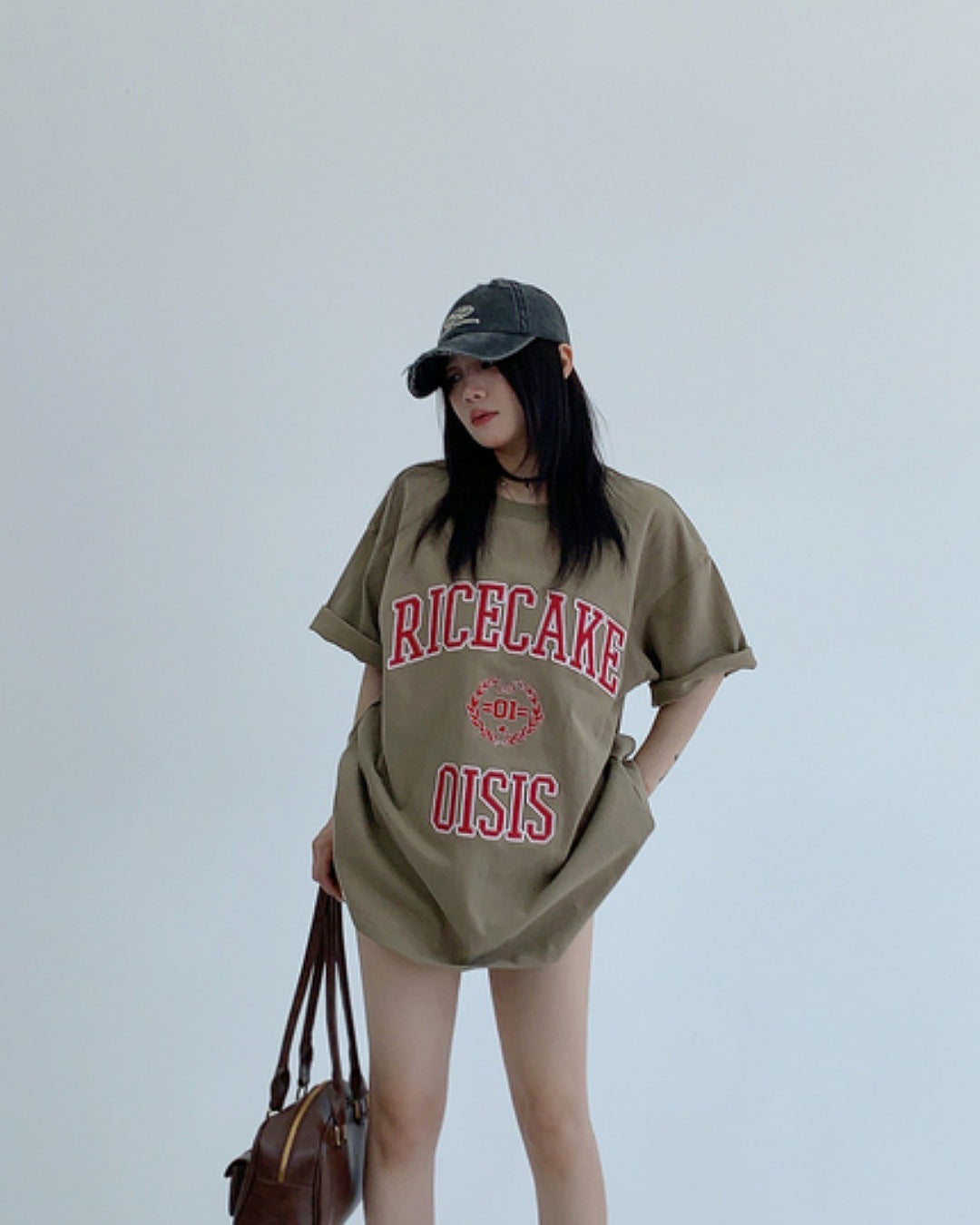 パッチワークロゴTシャツ SL589