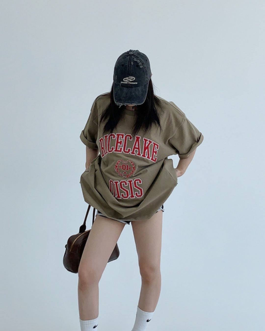 パッチワークロゴTシャツ SL589