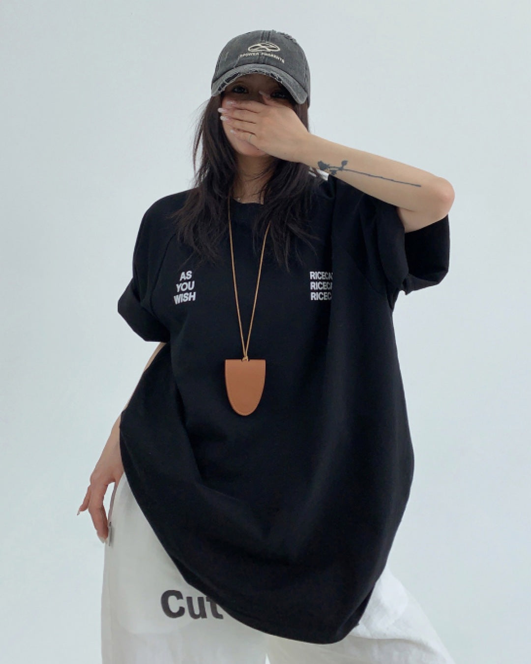 ポイントロゴTシャツ SL598