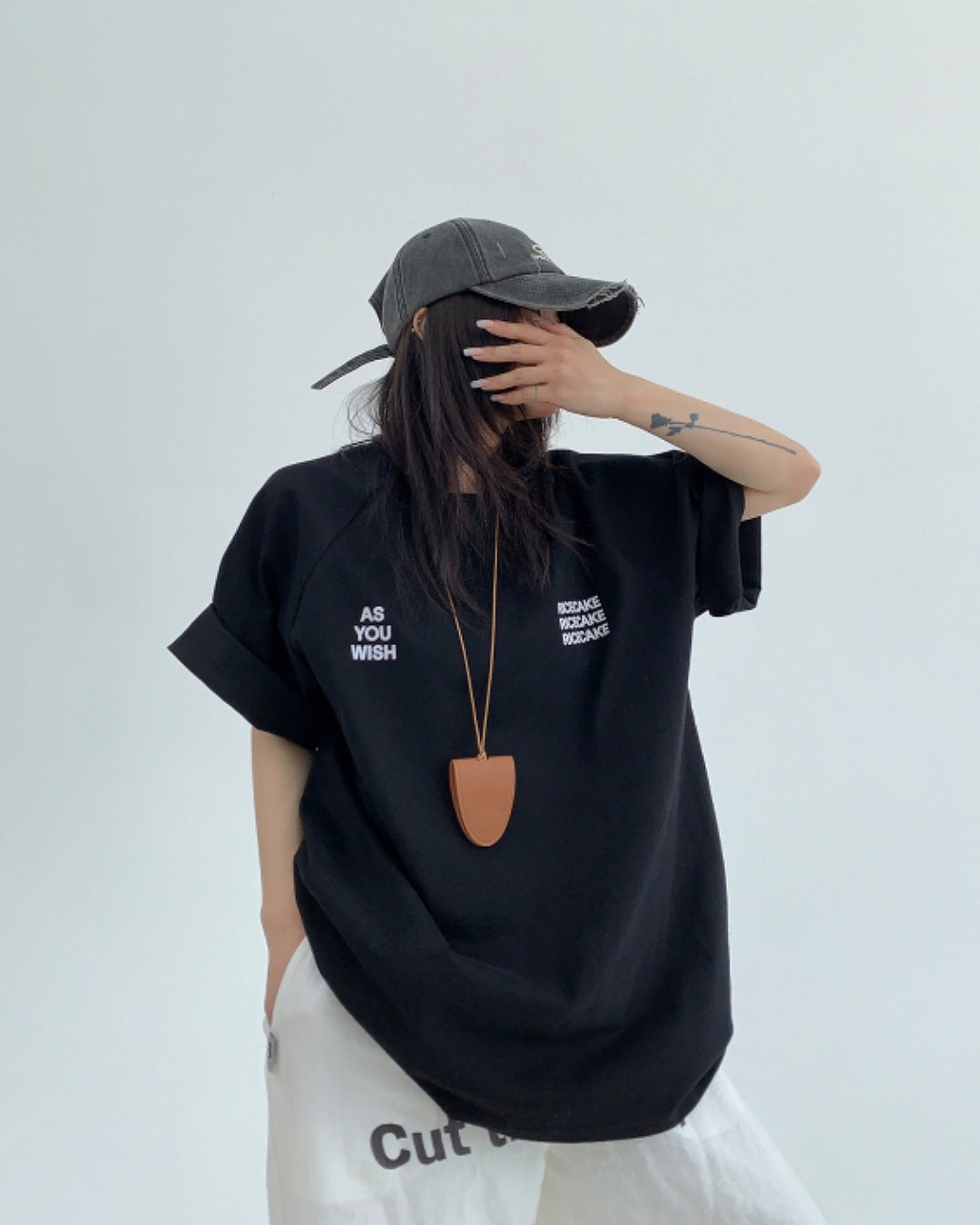 ポイントロゴTシャツ SL598