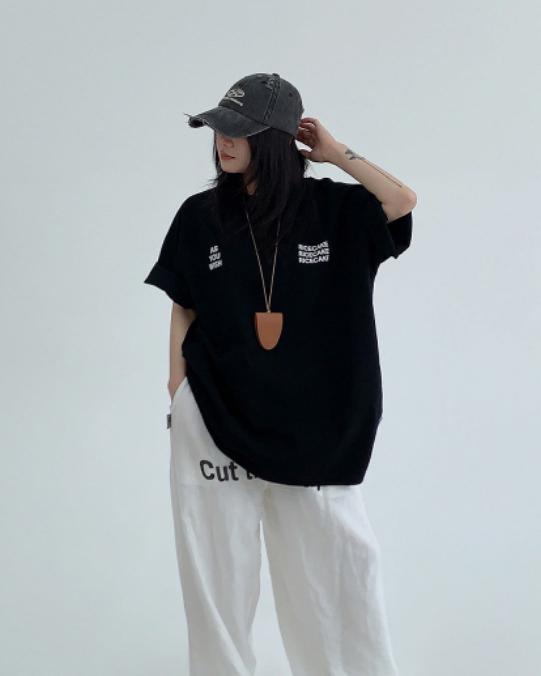 ポイントロゴTシャツ SL598