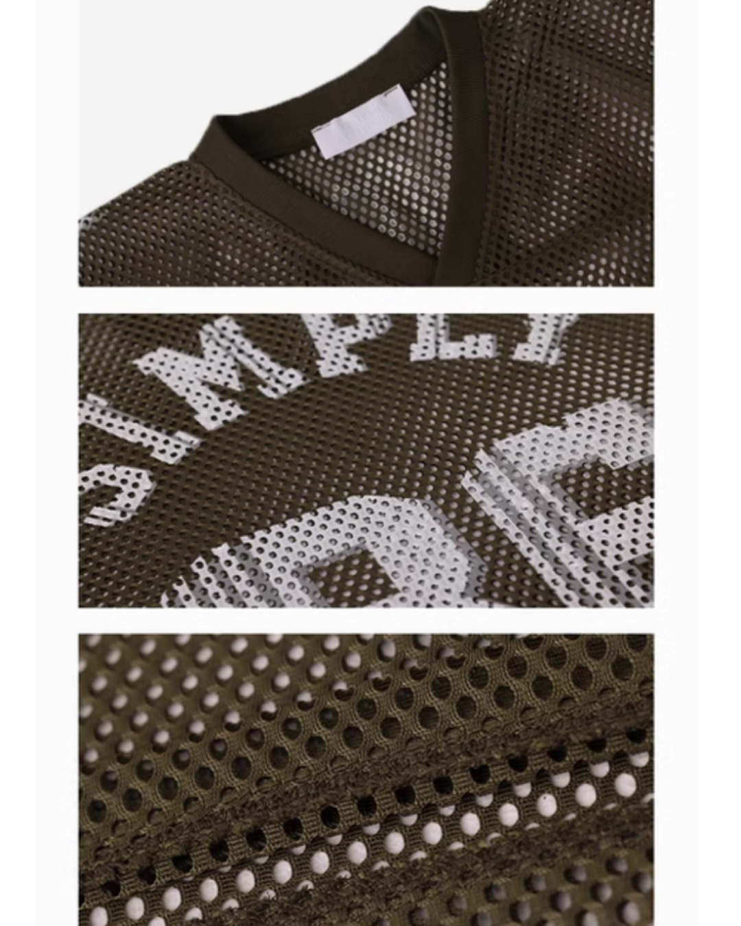 ナンバリングメッシュTシャツ SL636