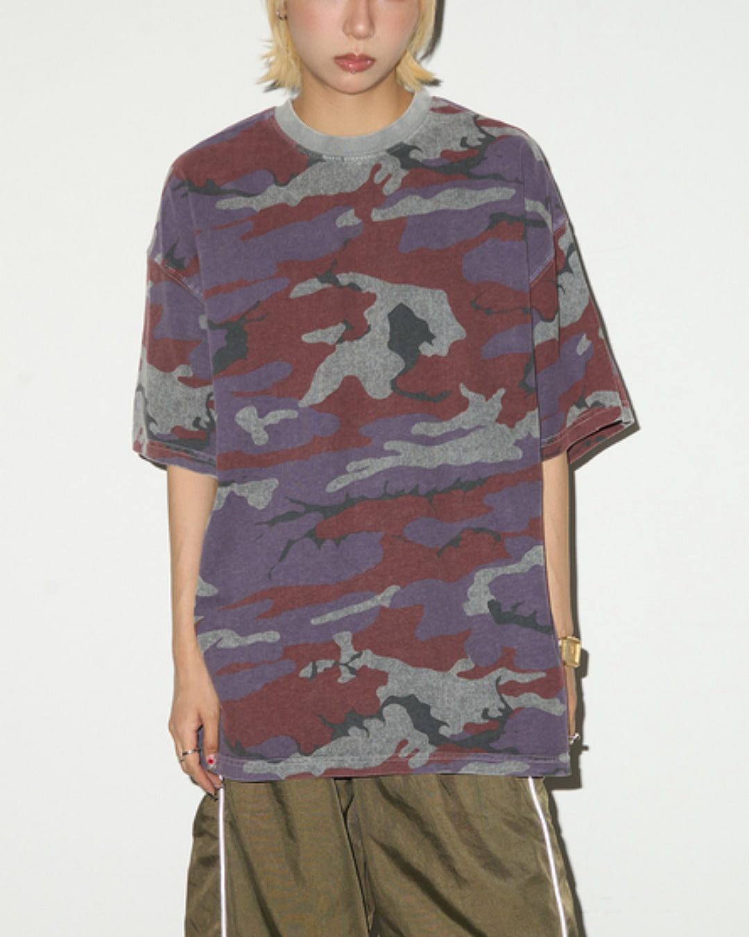 マルチカラーボーダーTシャツ SL646