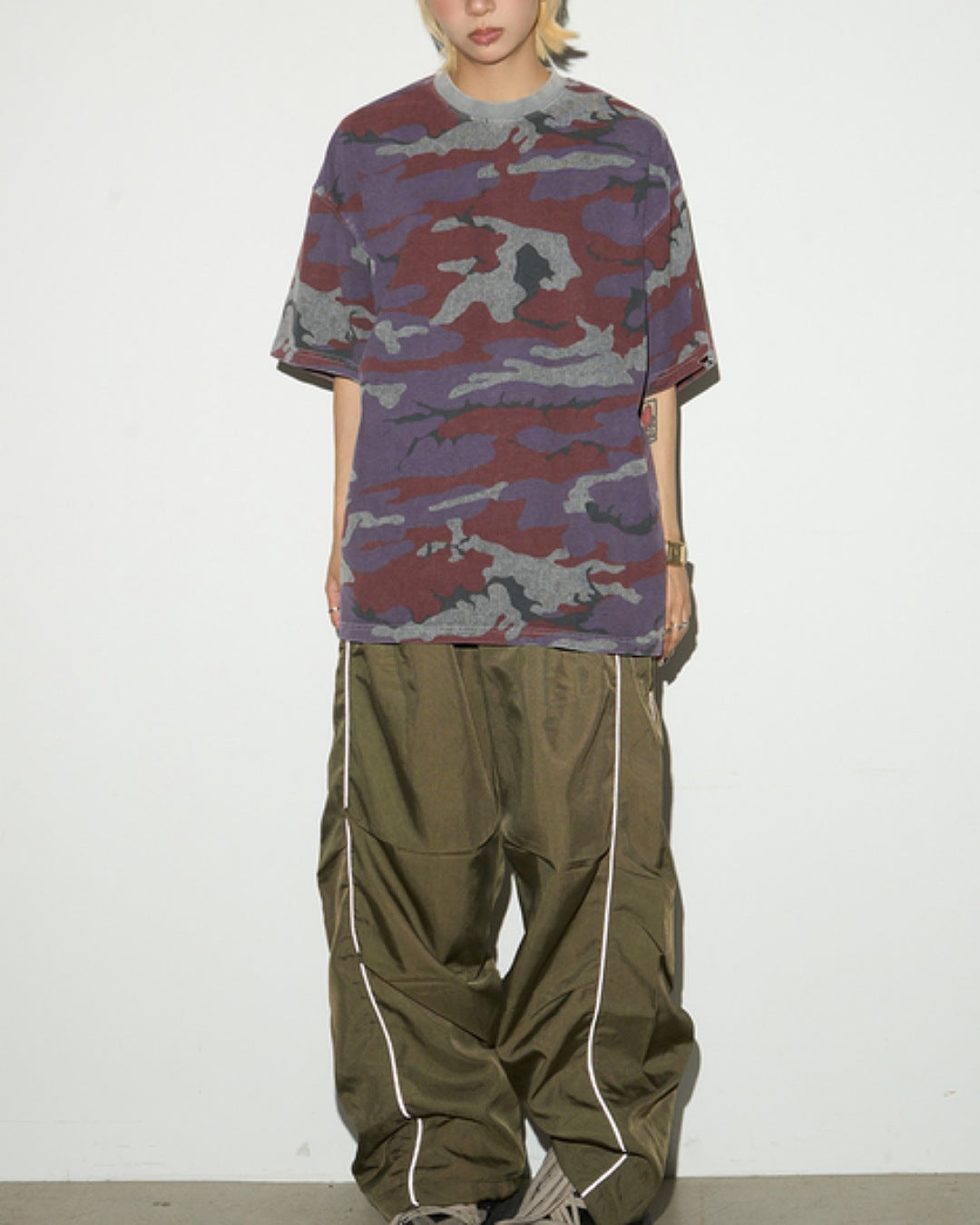 マルチカラーボーダーTシャツ SL646