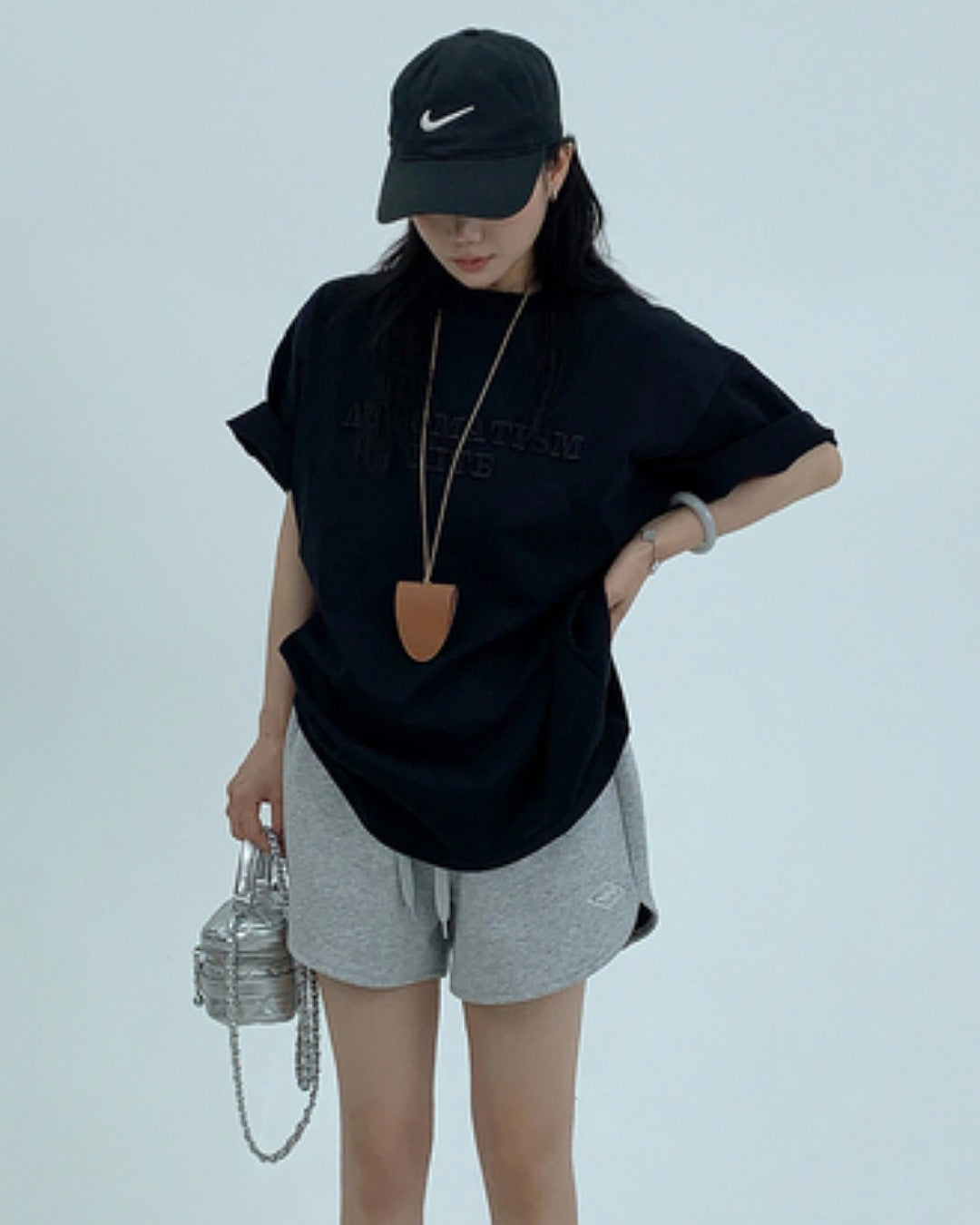 エンボスロゴTバックタグTシャツ SL651
