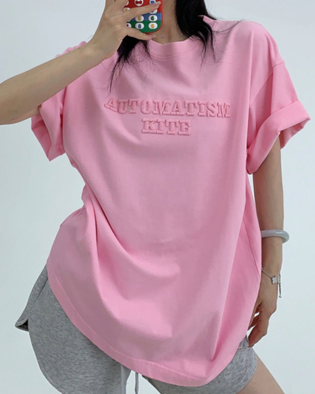 エンボスロゴTバックタグTシャツ SL651