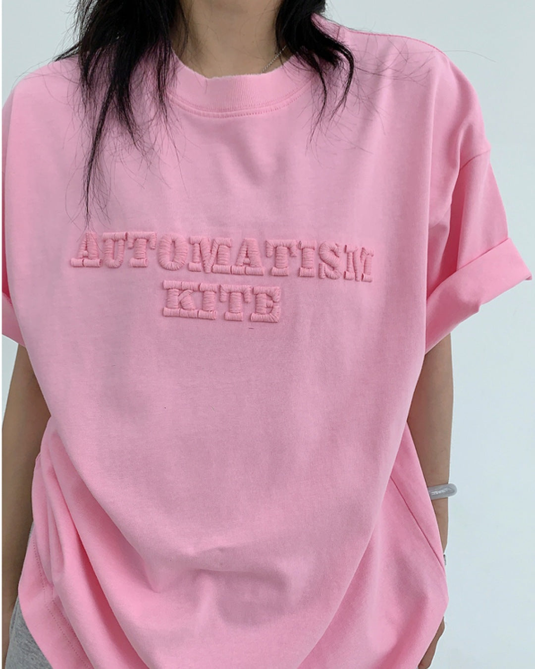 エンボスロゴTバックタグTシャツ SL651