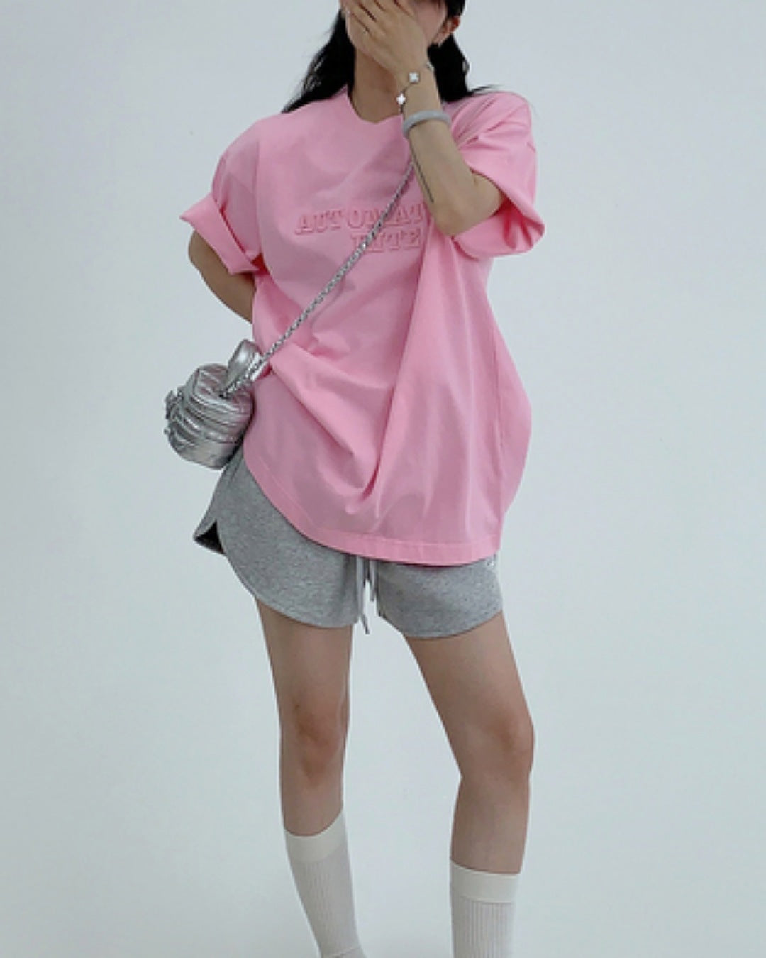 エンボスロゴTバックタグTシャツ SL651