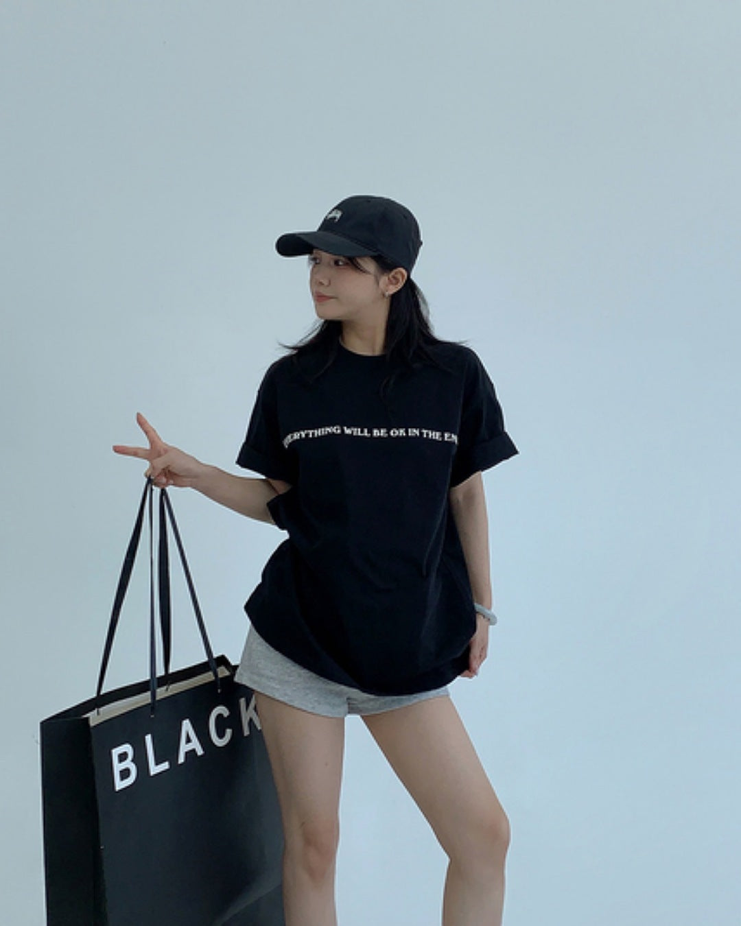 シンプルロゴTシャツ SL653