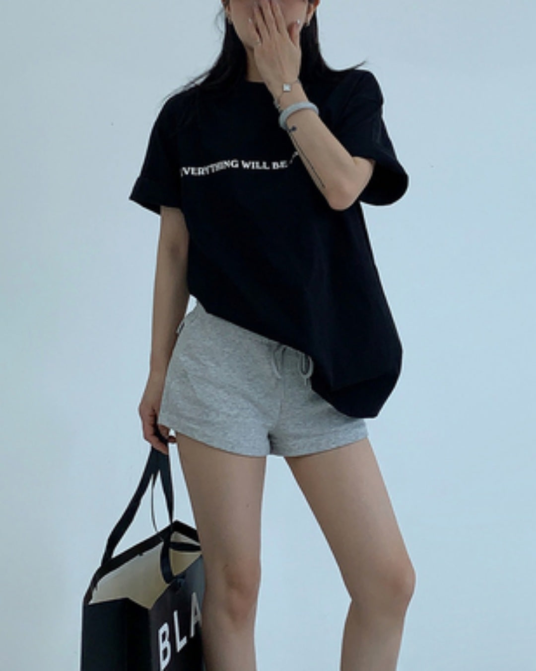 シンプルロゴTシャツ SL653