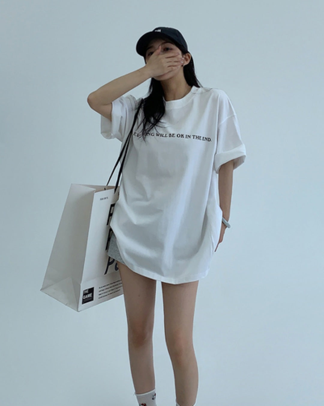 シンプルロゴTシャツ SL653