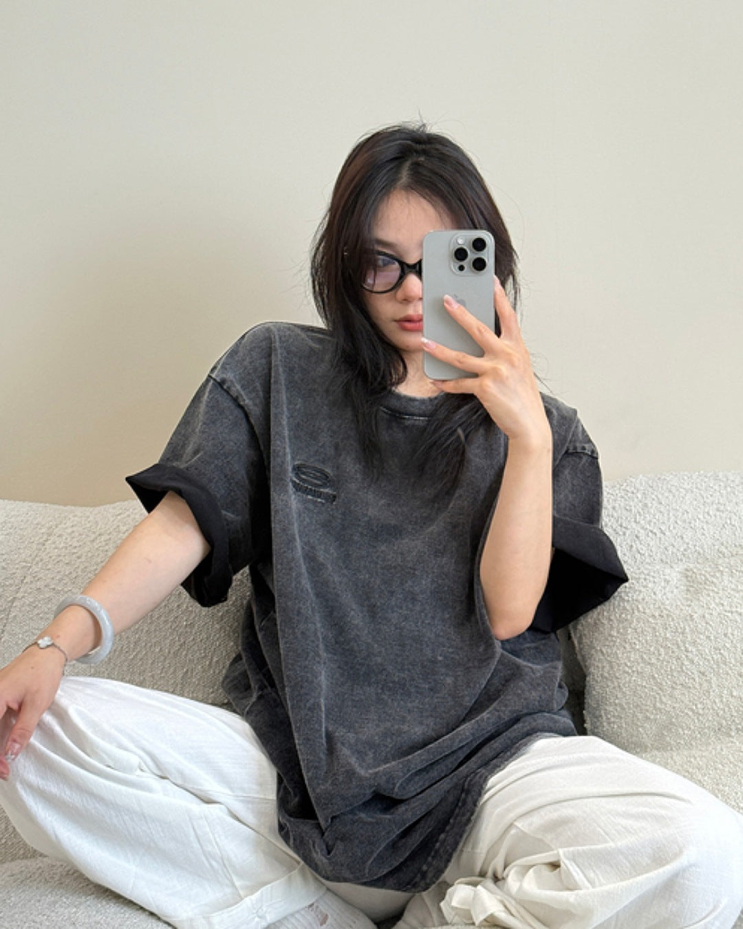 ヴィンテージライクTシャツ SL655
