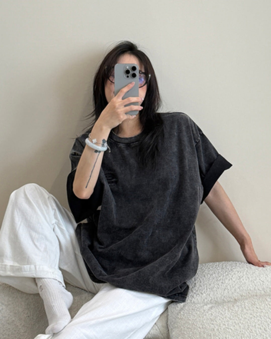 ヴィンテージライクTシャツ SL655