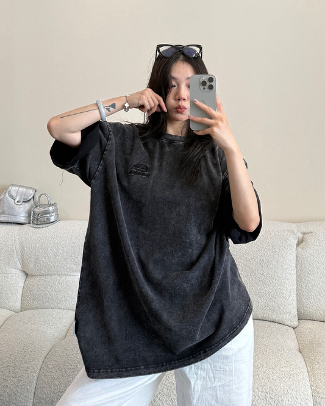 ヴィンテージライクTシャツ SL655