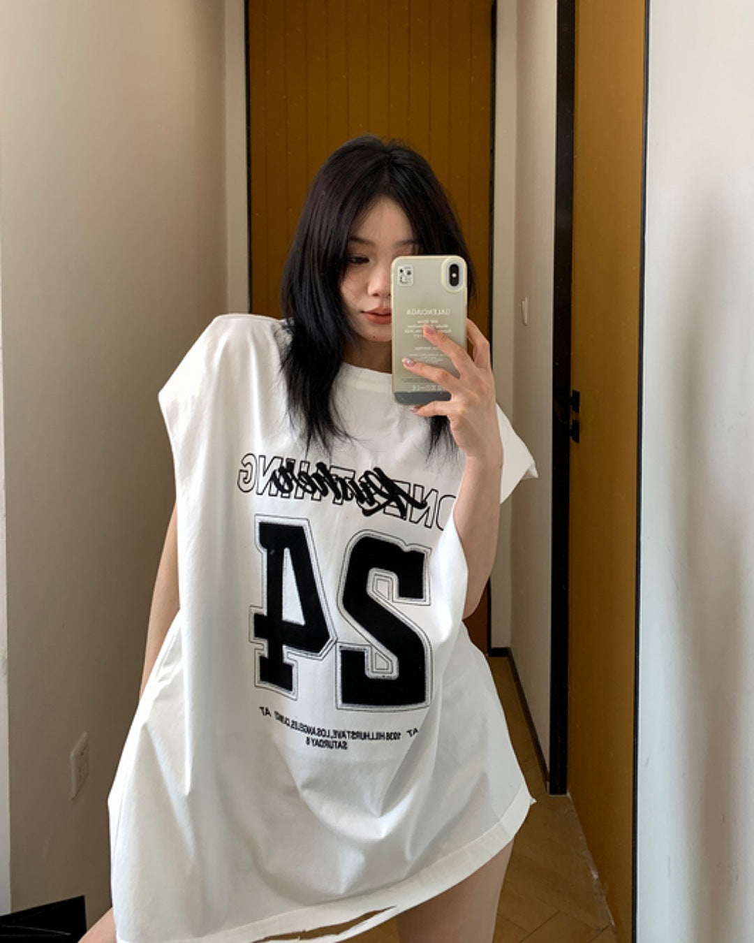 ナンバリングフレンチスリーブTシャツ SL662
