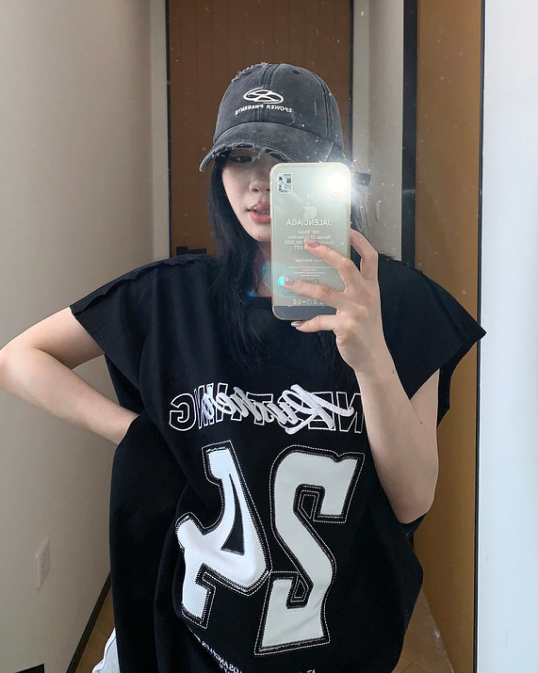 ナンバリングフレンチスリーブTシャツ SL662