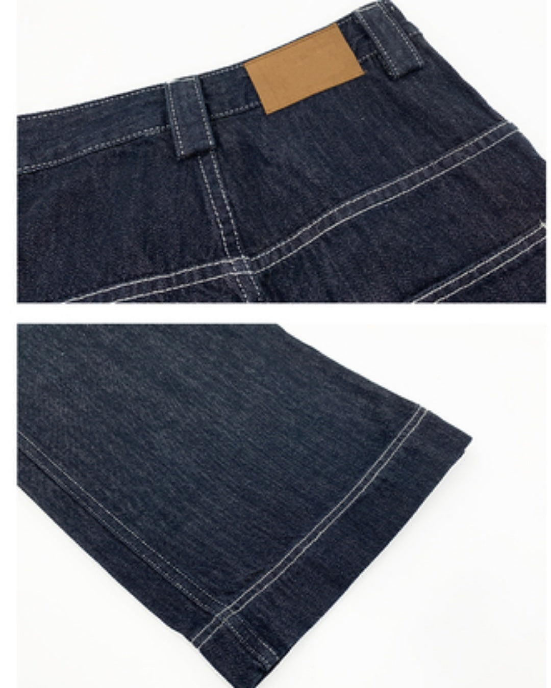 ワイドデニムパンツ SL707