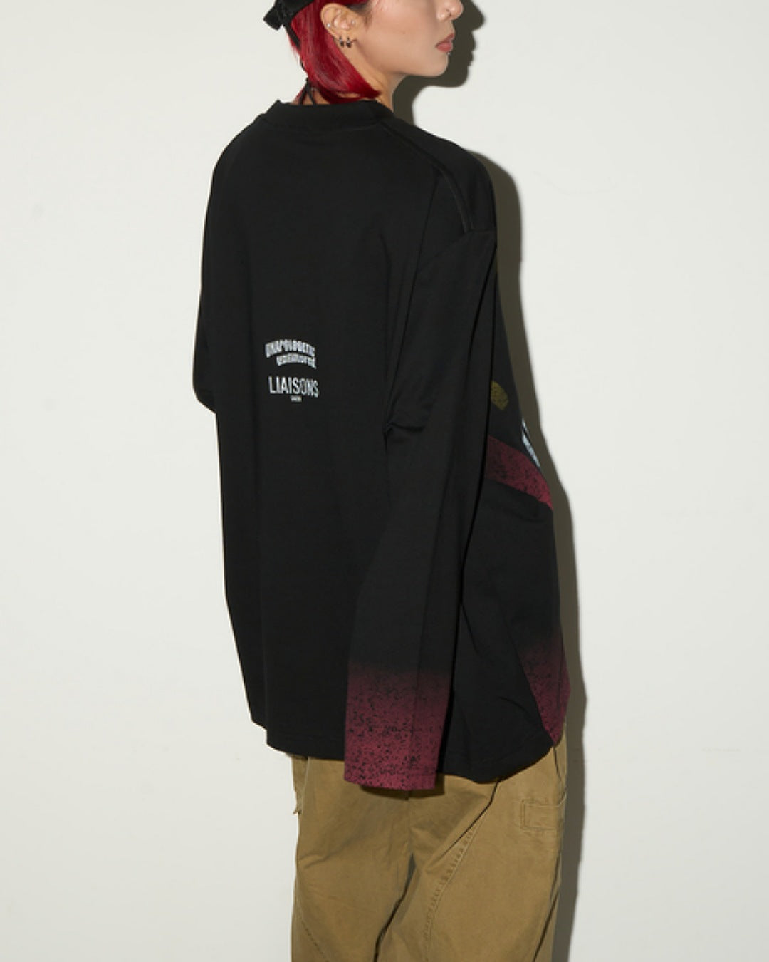 ヴィンテージライクプリントTシャツ SL756