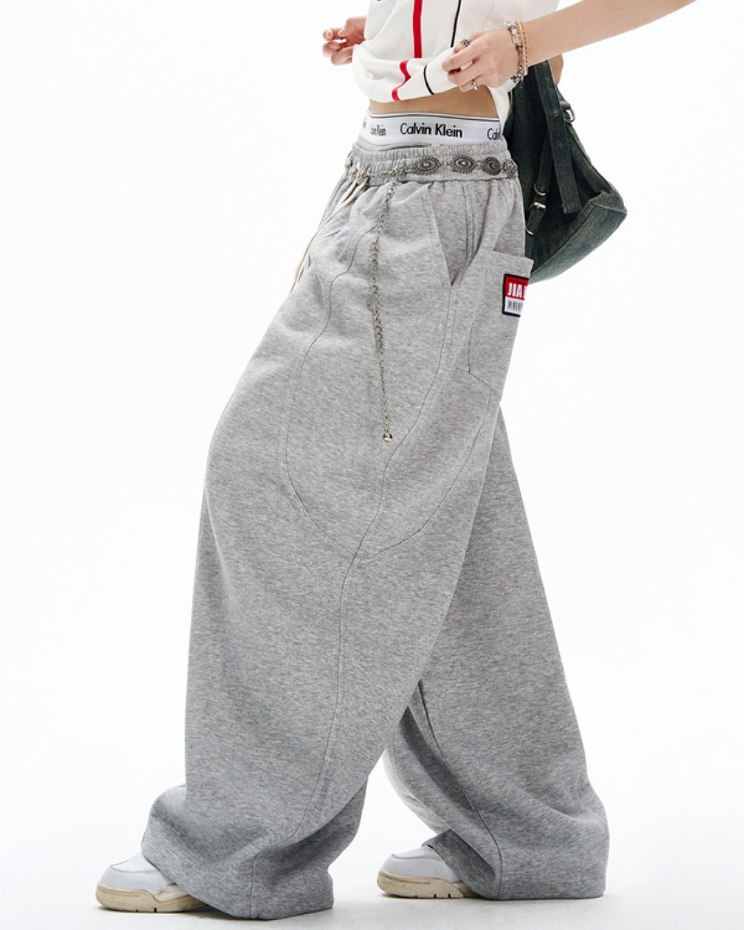 スウェットワイドパンツ SL760