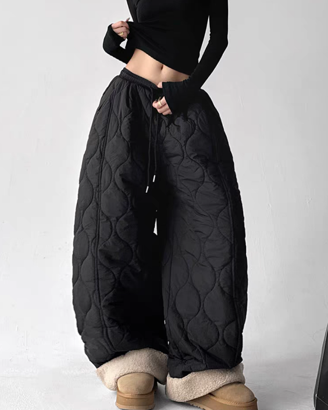 NO COFFEE CLUBHAUS キルティング ロングパンツ XL 極美品✨️ キルティングボアパンツ SL823 – THE SOL93