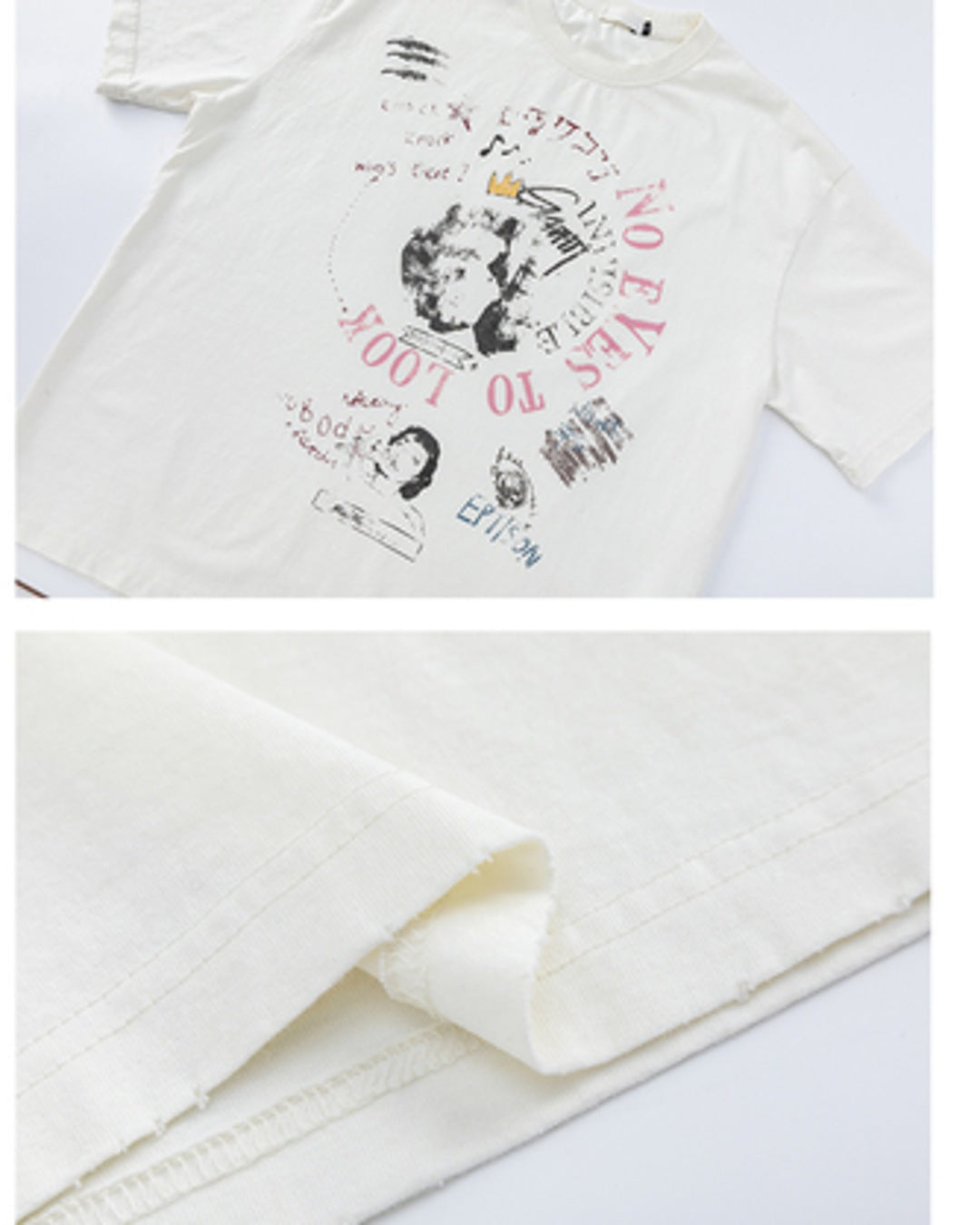 プリントデザインTシャツ SL943