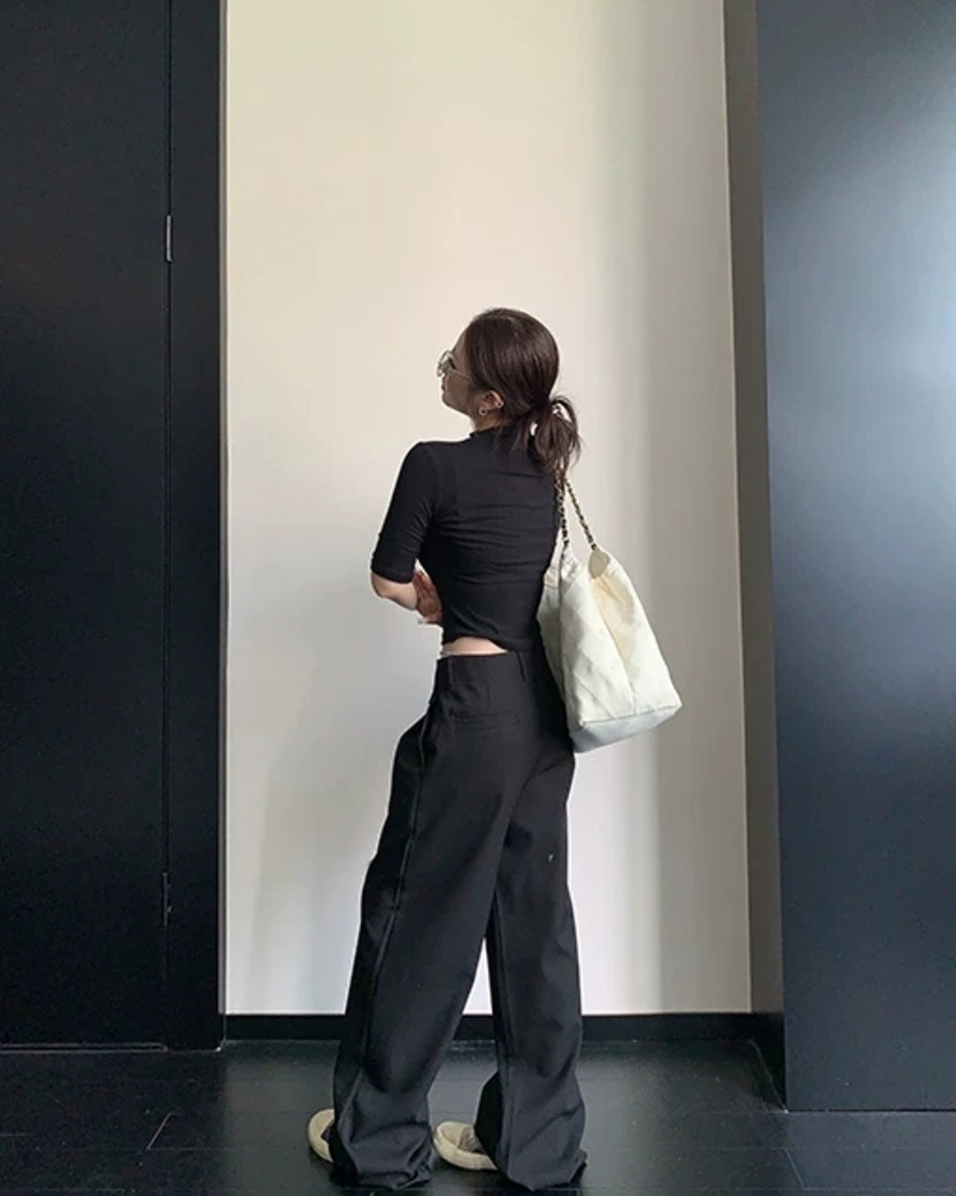 ウエストマークボリュームラインパンツ SL951