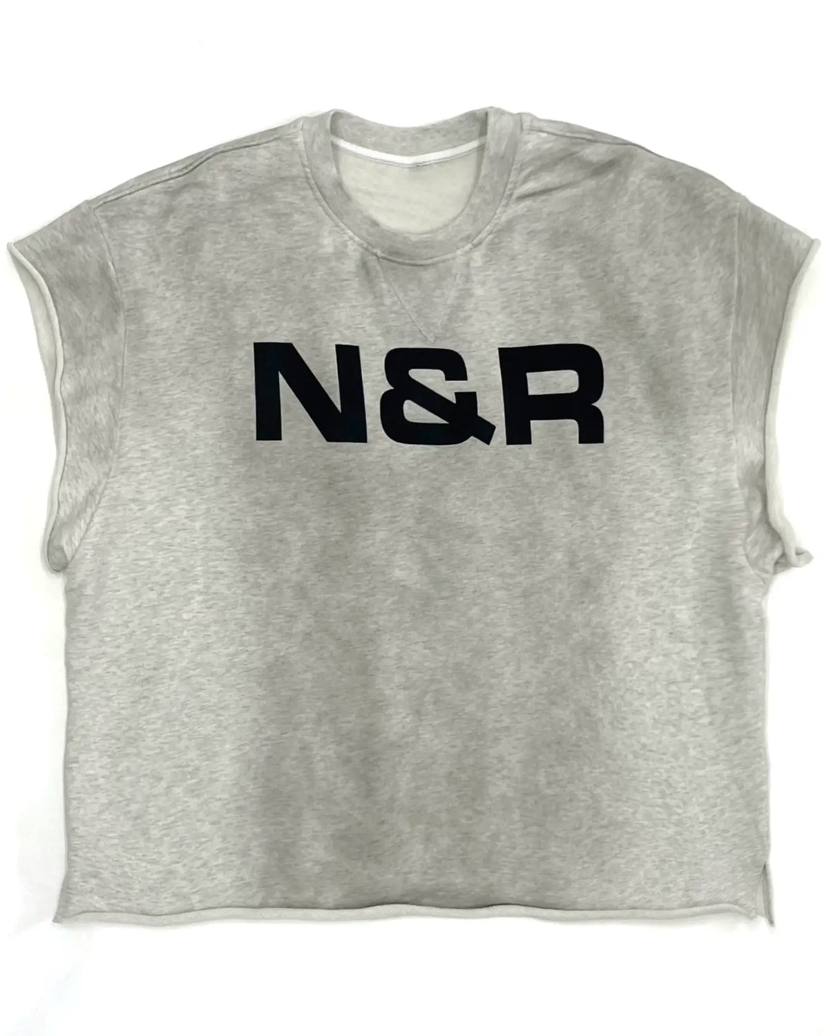 ダメージプリントフレンチスリーブTシャツ SL916