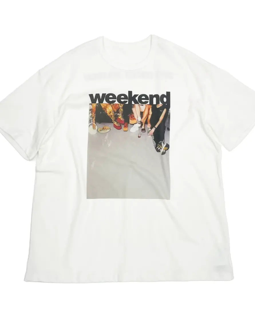 WeekendプリントTシャツ SL918