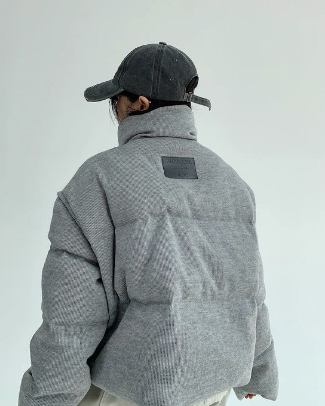 スタンドカラーパデットジャケット SL795