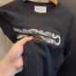 レースデザインロゴTシャツ SL925