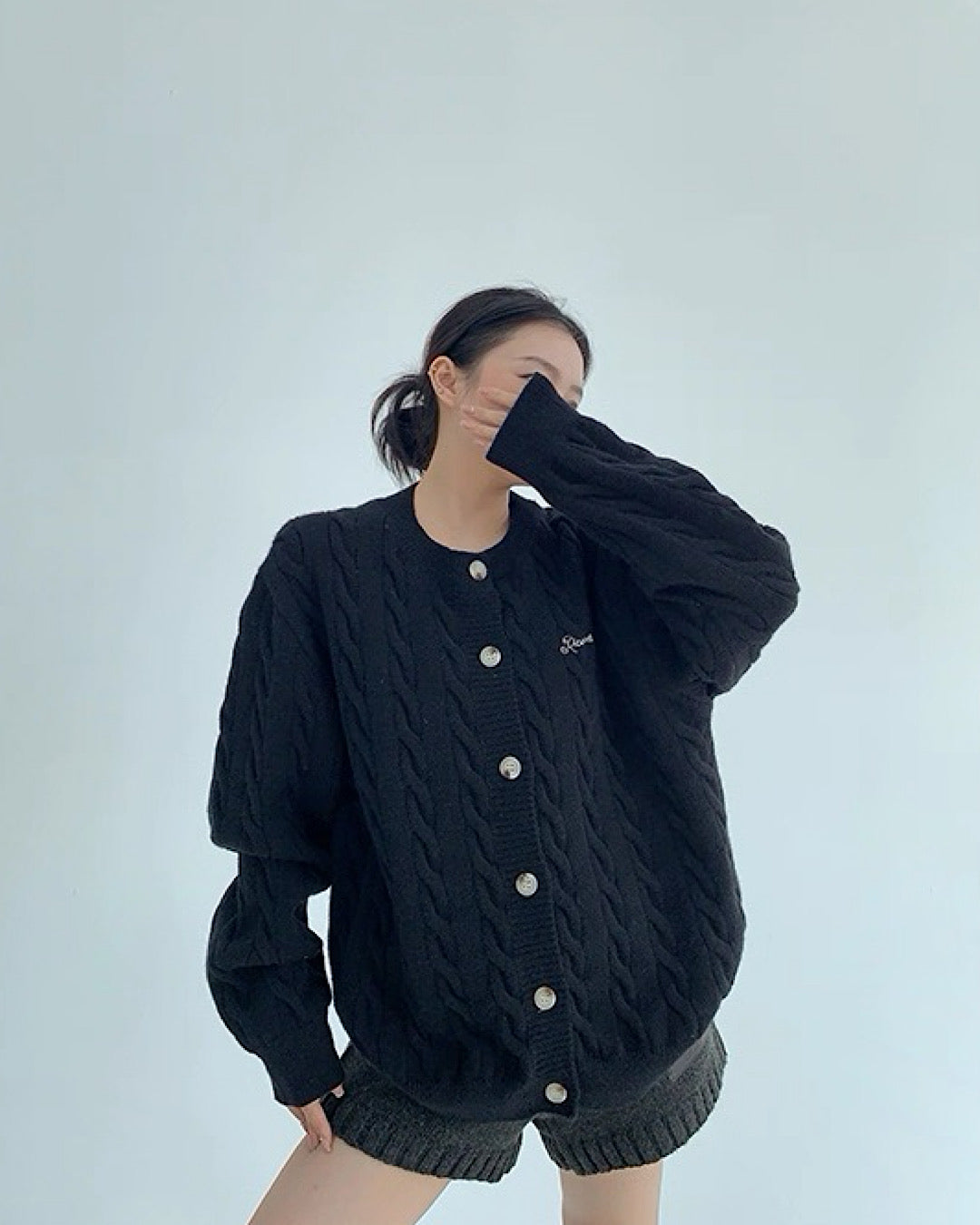 ローゲージニットカーディガン SL770