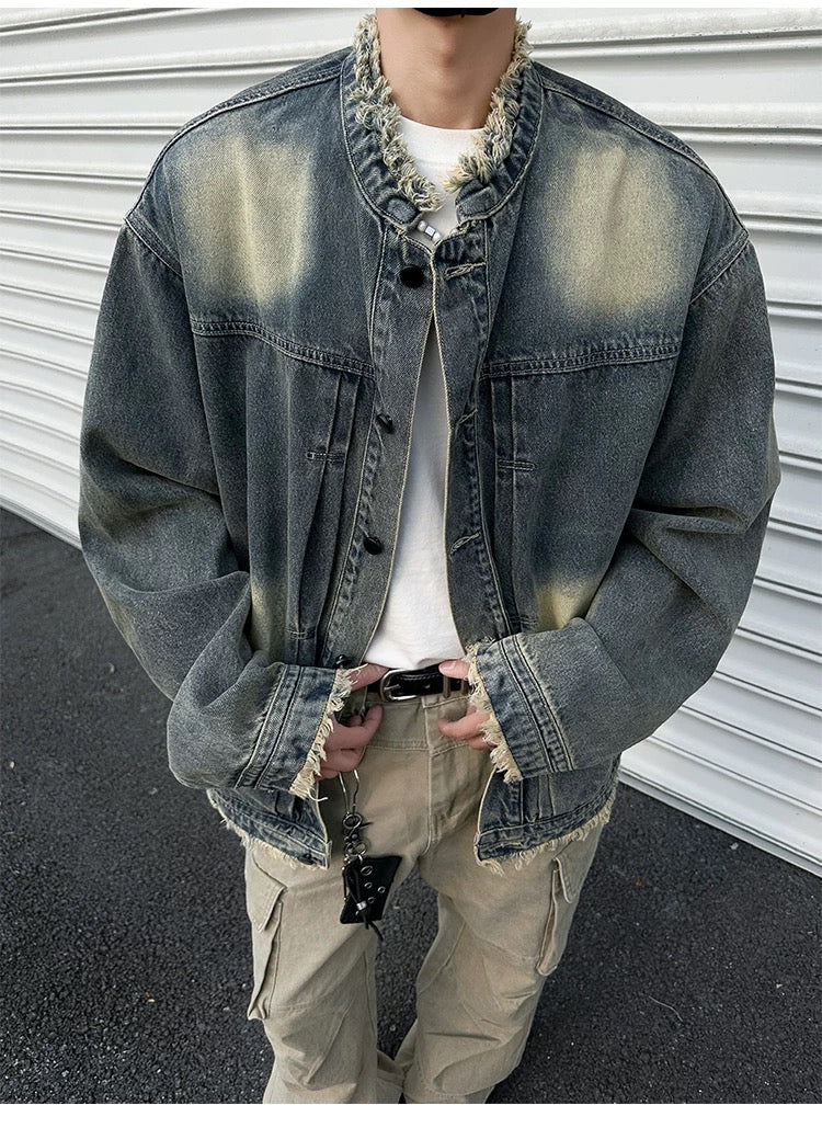 カットオフデニムジャケット M002