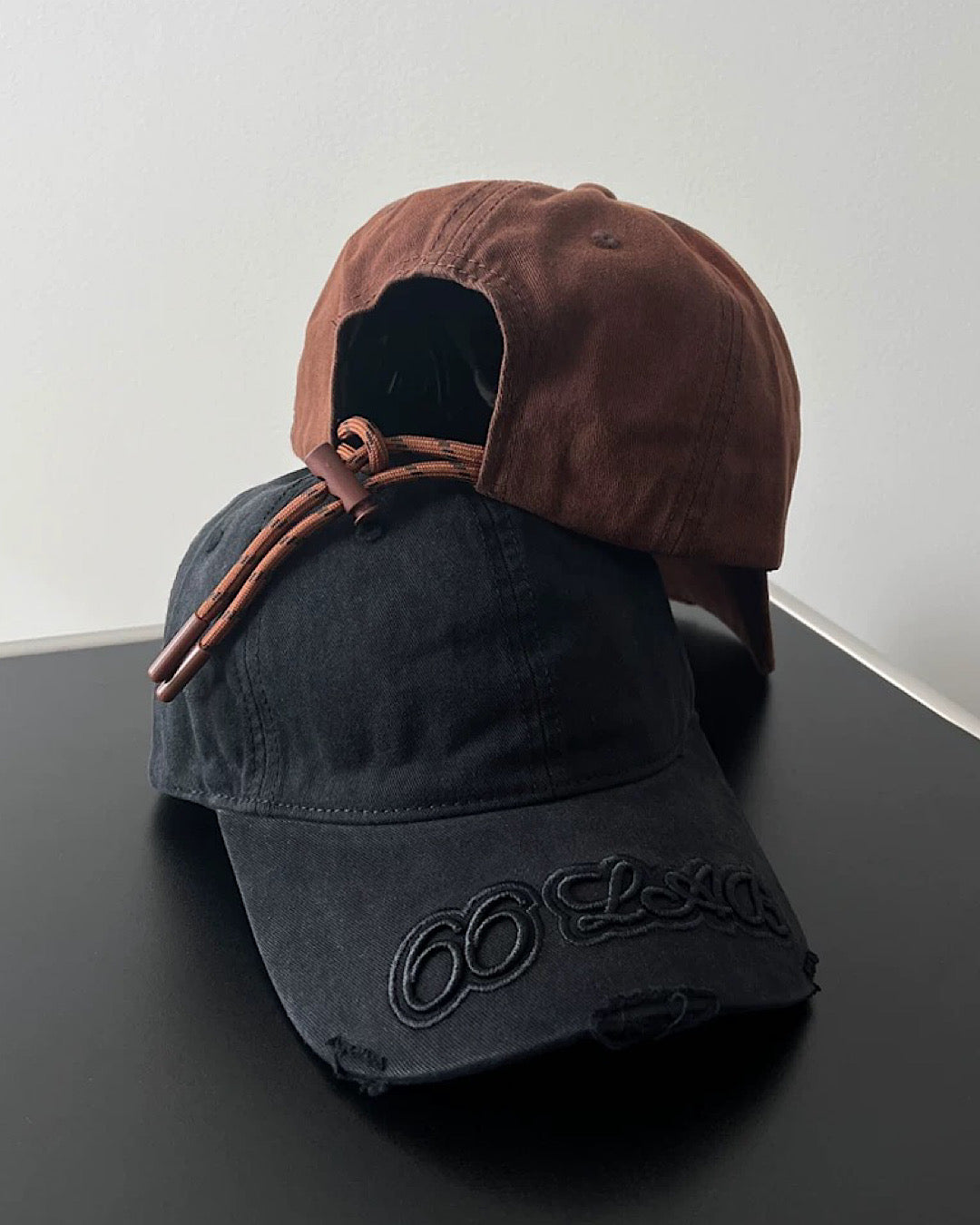 ロゴダメージ加工キャップ SL799