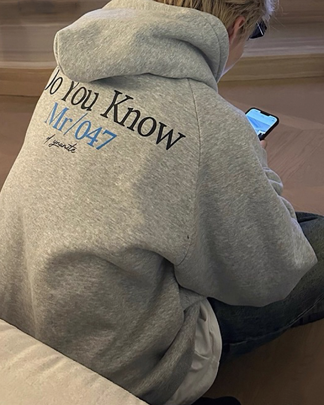 マフポケットプリントフーディ M022