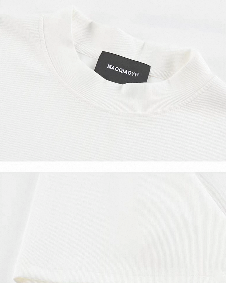 モックネックロゴTシャツ SL920