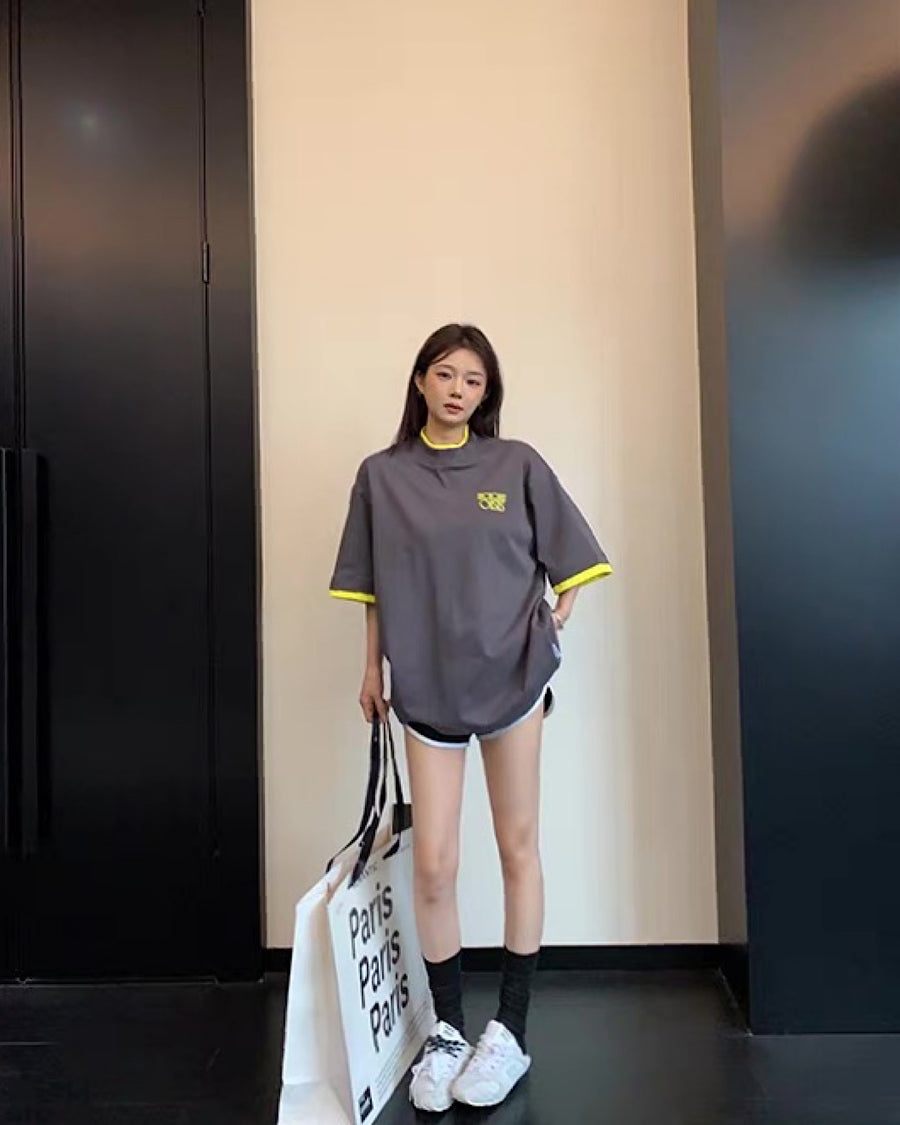レイヤードライクTシャツ SL923