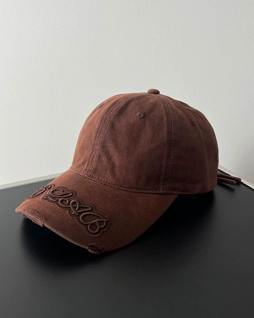 ロゴダメージ加工キャップ SL799