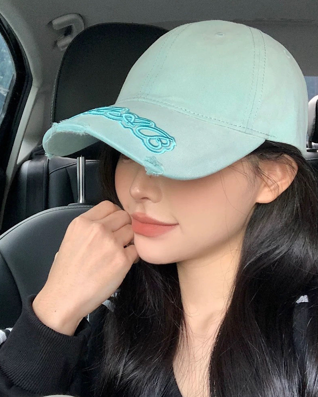 ロゴダメージ加工キャップ SL799