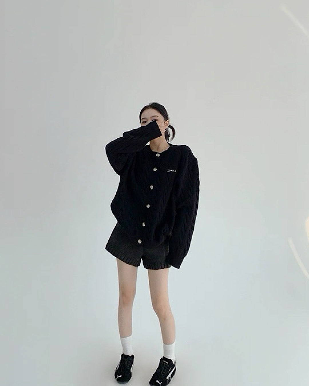 ローゲージニットカーディガン SL770