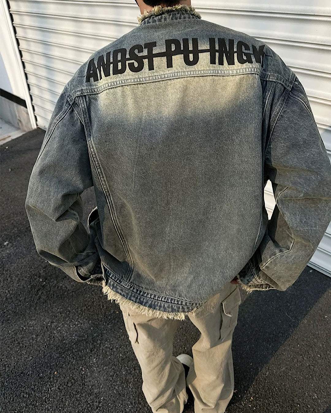 カットオフデニムジャケット M002